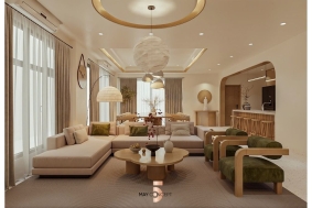 Thiết kế căn hộ tại Philippines tổng diện tích 150m2