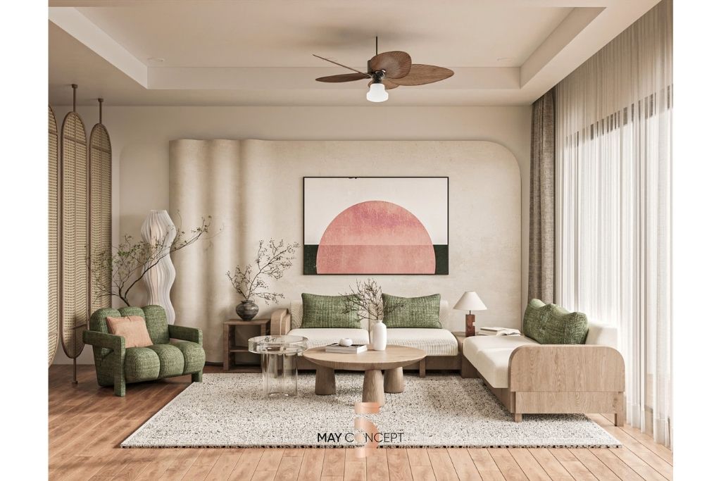 THIẾT KẾ PHONG CÁCH MID CENTURY - MS TRANG TOÀ UDIC HÀ NỘI