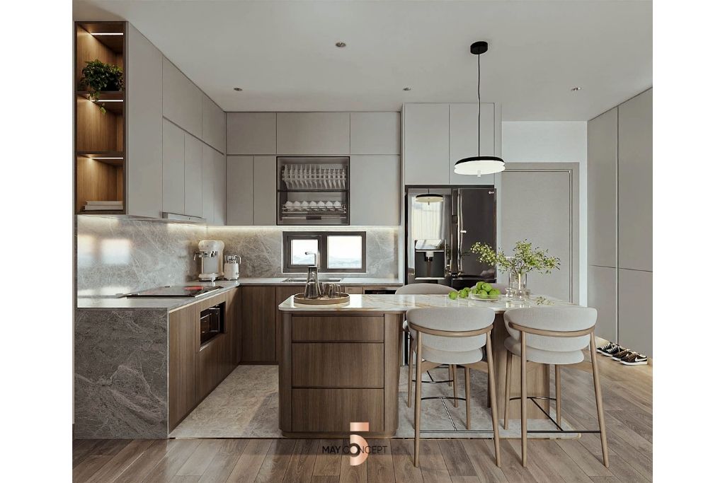 Thiết kế theo phong cách hiện đại Ms. Dương - Sky Forest Ecopark