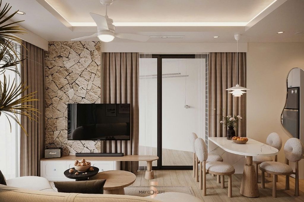 THIẾT KẾ CĂN HỘ SÂN VƯỜN MS TRANG SKY FOREST ECOPARK