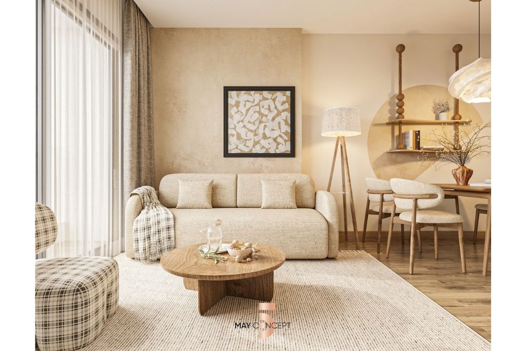 Thiết kế căn hộ cho thuê 2 phòng ngủ tại Zurich Vinhomes Oceanpark - CĐT Ms. My