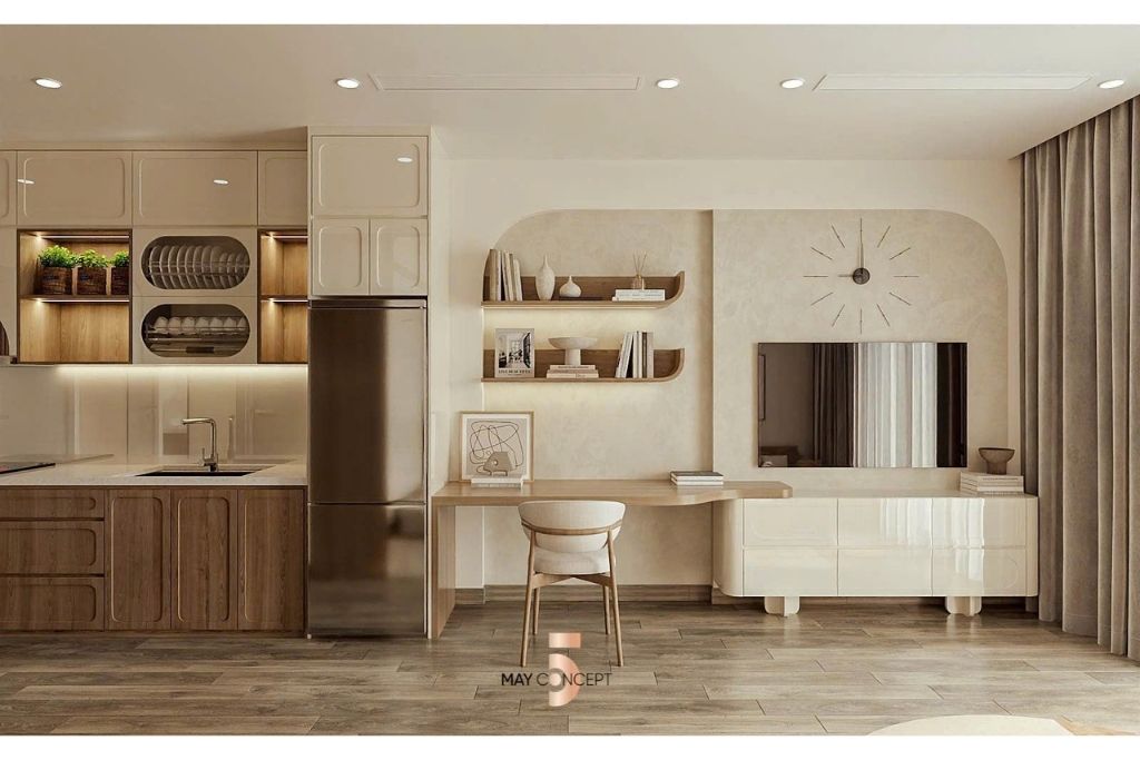 THIẾT KẾ STUDIO SKY FOREST THEO PHONG CÁCH FARMHOUSE - MS VÂN YẾN