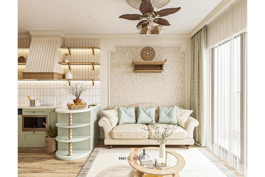 Thiết kế căn hộ 2 phòng ngủ tại Sky Forest Ecopark - Ms Linh