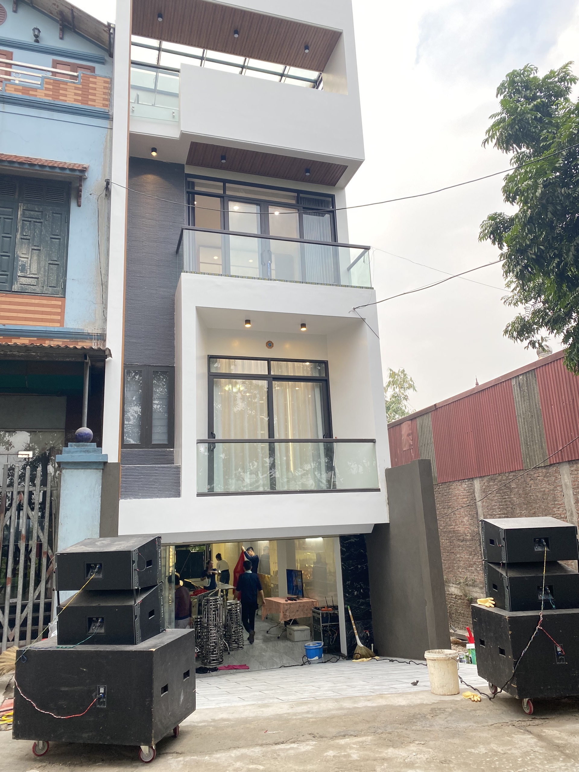 THI CÔNG THỰC TẾ  NHÀ PHỐ - HƯNG YÊN