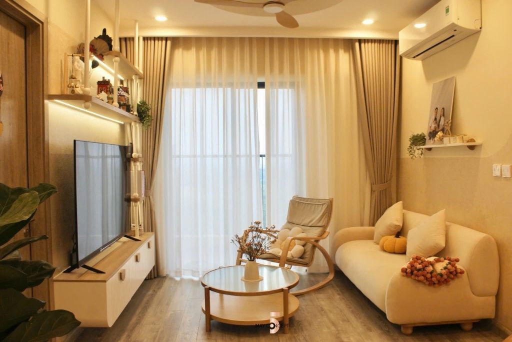 Thi Công Thực Tế Ms Tâm - 2PN Aquabay Lake 1 Ecopark