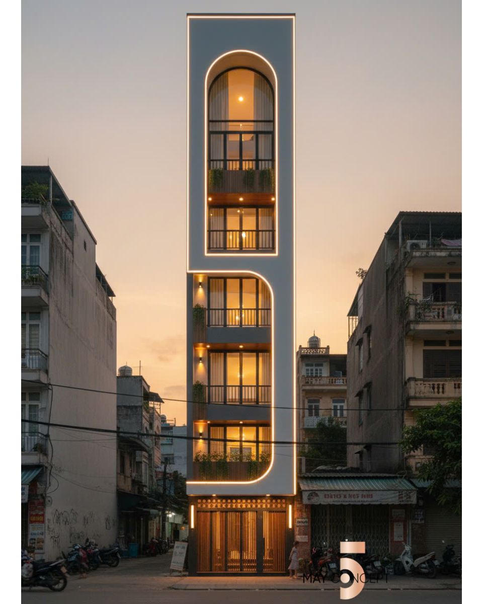 THIẾT KẾ KIẾN TRÚC NHÀ PHỐ ĐỐNG ĐA - HÀ NỘI